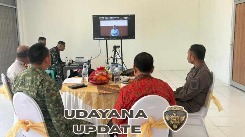 Kodim 1602/Ende Ikuti Peresmian 1.061 Koperasi Desa Merah Putih Secara Nasional