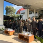 TTS Jadi Pusat HUT Damkar dan Satpol PP NTT 2026, Ribuan Personel Meriahkan Upacara