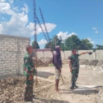 Dandim 1613/Sumba Barat Tinjau Pembangunan Koperasi Merah Putih di Sumba Tengah
