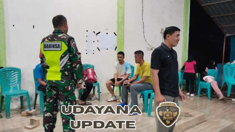 Peduli Kamtibmas, Babinsa Koramil 1607-07/Lunyuk Gencarkan Patroli Malam