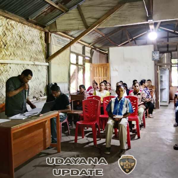 Babinsa Koramil 1624-03/Lembata Hadiri Rapat LKPPD Desa Bakalerek