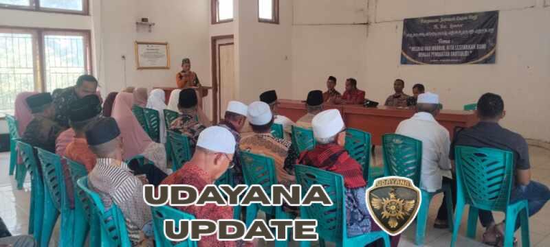 Koramil 1630-02/Lembor Hadiri Pelepasan Calon Jemaah Haji Kecamatan Lembor