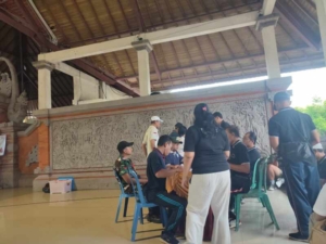 Kodim Klungkung Ikut Serta Donor Darah Peringati HUT Ke 7 BPD Kabupaten Klungkung
