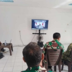Dandim 1609/Buleleng Hadiri Vicon Evaluasi KDKMP di Desa Giri Emas, Didampingi Danramil Sawan dan Babinsa