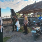 Sinergi Tanpa Batas, Babinsa Pengulon Hadiri Pencanangan Bulan Bhakti Gotong Royong di Pesisir Pantai Segara
