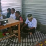 Danramil 1628-04/Poto Tano Hadiri Intervensi Serentak Pencegahan Stunting di Sumbawa Barat