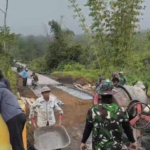 Program TMMD ke-128 Kodim 1623/Karangasem menetapkan pembangunan jalan rabat beton sebagai salah satu sasaran fisik utama.