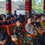Aparat TNI Polri Di Desa Tanglad Hadiri Acara Perpisahan SMA Negeri Satu Atap Nusa Penida