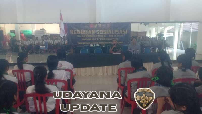 Satgas TMMD Ke- 128 Kodim 1623/Karangasem, Gelar Sosialisasi penerimaan prajurit TNI AD.