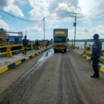 Pengamanan KMP Kalibodri di Pelabuhan Pantai Baru Berlangsung Aman dan Lancar