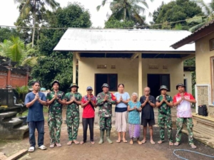 Rehab RTLH TMMD Ke- 128 Kodim 1623/Karangasem Rampung 100 Persen, Rumah Bapak Putu Aristana di Desa Pempatan Siap Dihuni.