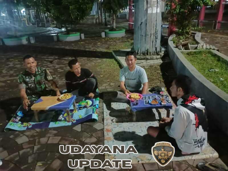 Sinergi TNI dan Warga, Patroli Malam Ciptakan Lingkungan Kondusif