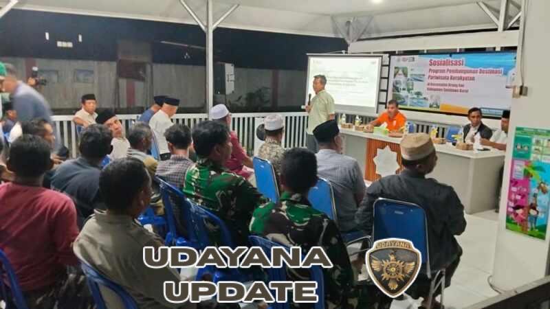Peran Aktif Babinsa, Dukung Pengembangan Pariwisata Desa Mura