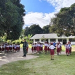 Semangat Hardiknas, Yonarmed 12 Kostrad Hadir di SDN Metamauk