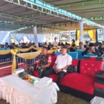 Babinsa Belo Hadiri Pelepasan Siswa-Siswi SMK RUM Inovasi