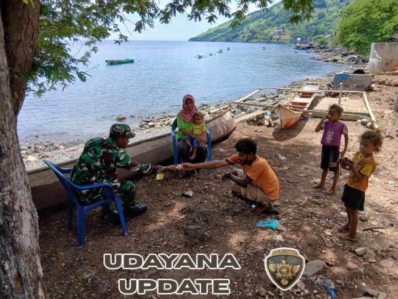 Pratu Anwar Dopong Ajak Warga Jaga Kamtibmas Lingkungan