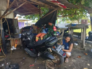 Babinsa Tambak Sari Aktif Komsos, Perkuat Kedekatan dengan Warga