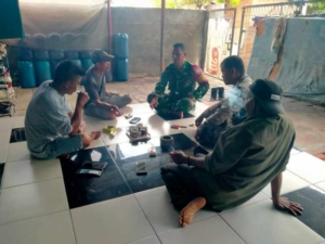 Serda Yakub Aktif Patroli dan Komsos, Ciptakan Situasi Kondusif