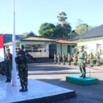 Upacara Bendera Kodim 1604 Kupang Berlangsung Khidmat