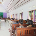 Serka Hery Sujibto Hadiri Ibadah Sekaligus Laksanakan Pengamanan