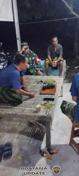 Jaga Kamtibmas, Koramil 1628-02/Sekongkang Intensifkan Patroli Malam