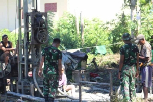 TMMD ke-128 Hadirkan Air Bersih, TNI Bangun Sumur Bor di Wewewa Selatan