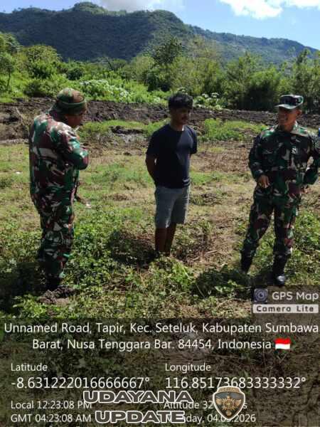 Pastikan Progres Pembangunan, TNI Lakukan Pengecekan KDKMP Desa Tapir