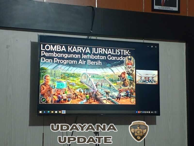 Sinergi Penerangan TNI AD dalam Lomba Karya Jurnalistik Pembangunan Jembatan Garuda
