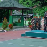 Upacara bendera Hari Senin Berjalan Khidmat, Dandim Klungkung Jadi irup