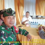 Babinsa Koramil Banjarangkan Hadiri Acara Resepsi Pernikahan Di Wilayah Binaan