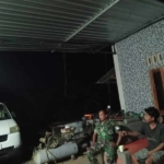 Koptu Arifin Laksanakan Patroli Malam di Seputaran Poto Tano