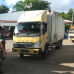 Babinsa Amankan Keberangkatan Garda Maritim 3
