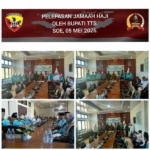 Wakili Dandim 1621/TTS, Kapten Inf Gunawan Budi Haryanto Hadiri Pelepasan Jamaah Haji, Doa dan Haru Iringi Keberangkatan Calon Tamu Allah