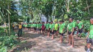 Tingkatkan Kesiapan Fisik, Kodim 1614/Dompu Gelar Garjas Berkala