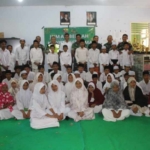 Ratusan Santri Pondok Pesantren Darul Ulumi Terima Bantuan dan Motivasi dari Kodim 1608/Bima