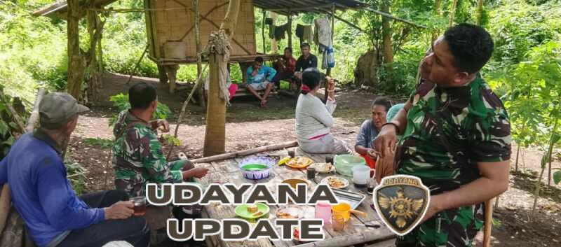 Babinsa Koramil 1624-06/Tanjung Bunga Aktif Bangun Keakraban Dengan Warga Binaan