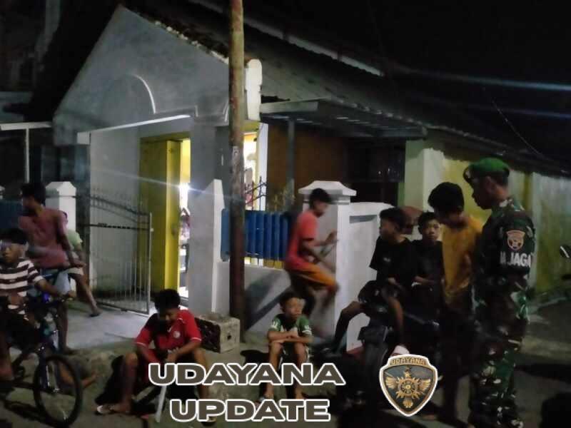 Koramil 1628-05/Jereweh Gelar Patroli Malam, Wujudkan Kamtibmas Wilayah Tetap Kondusif