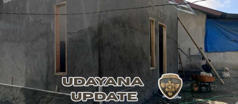 Progres RTLH Sasaran II TMMD Ke-128 Kini Tahap Finishing Dinding