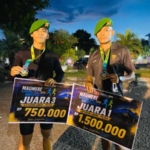 Prajurit Yonif TP 834/WM Dominasi Fun Run Maumere, Borong Juara dan Harumkan Nama Satuan
