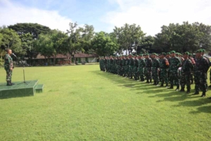 Bangun Prajurit Profesional, Dandim 1607/Sumbawa Tekankan Disiplin dan Soliditas