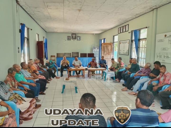 Babinsa Tesbatan Hadiri Penyelesaian Konflik Lahan Secara Kekeluargaan