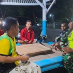 Ciptakan Rasa Aman, Koramil 1607-04/Alas Laksanakan Patroli Rutin