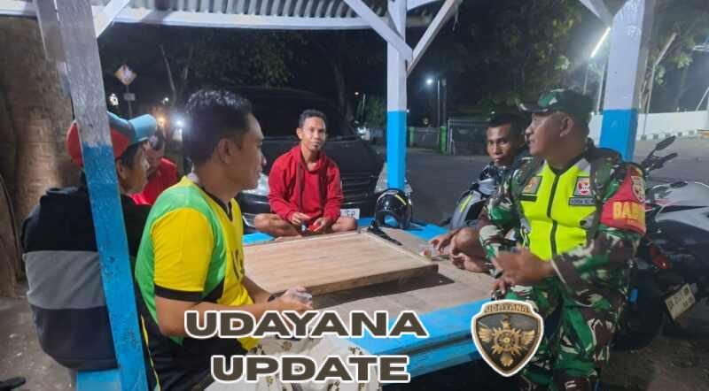 Ciptakan Rasa Aman, Koramil 1607-04/Alas Laksanakan Patroli Rutin