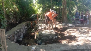 Semangat Gotong Royong Warnai Progres Jembatan Garuda di Unter Iwes
