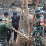 Demi Kesejahteraan Warga, Kodim 1616/Gianyar Gas Pembangunan Jembatan Garuda di Blahbatuh